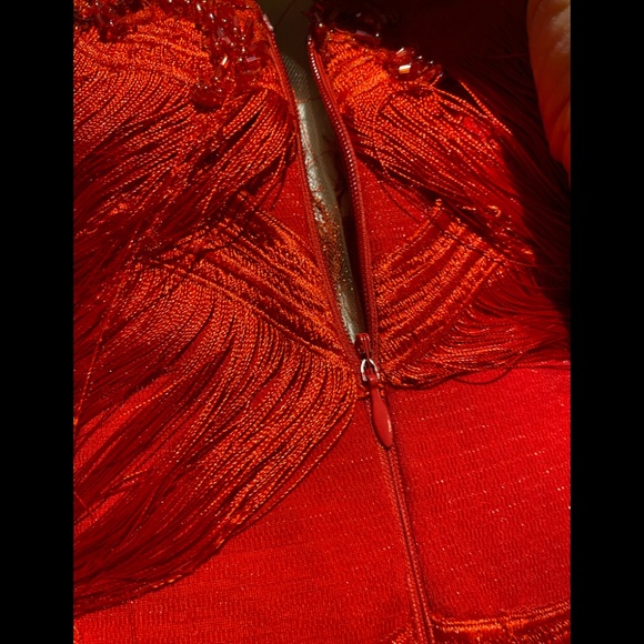 Teuta Matoshi Red Dress - Picture 14 of 16